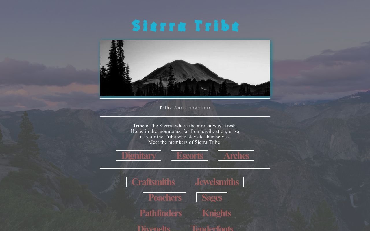 Sierra Tribe